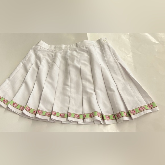 New White Lilly Pulitzer Tennis Skirt sz 14 Pleated Ladybugs Pickleball Summer - Picture 8 of 16